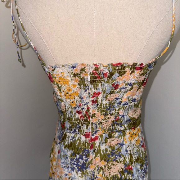 Reformation Women’s 6 Kourtney or Saskia Green Floral Mini Dress - Picture 9 of 9